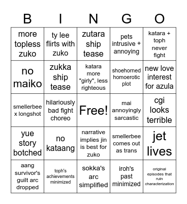 netflix why Bingo Card