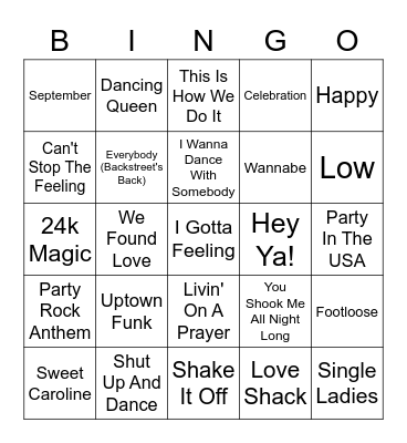 THE RINQ ADULT SKATE NIGHT Bingo Card