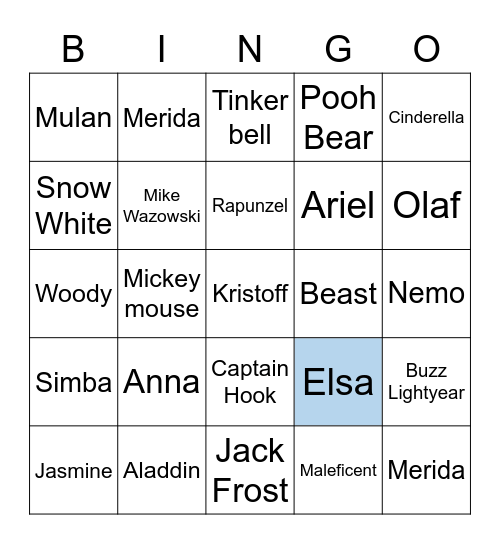 Heliotheca's Bingo Night Bingo Card