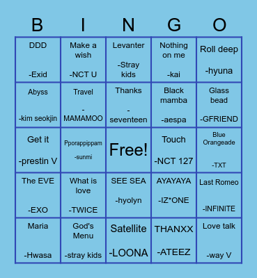 @oikawatete Bingo Card