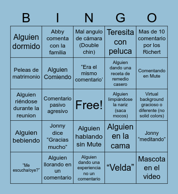 West Boca Bingo Card