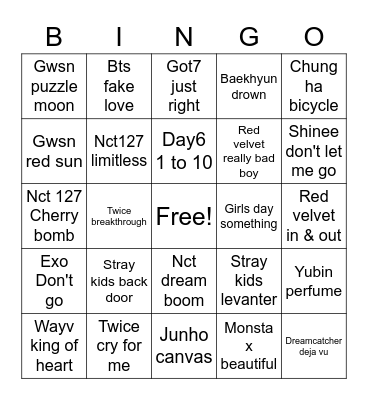 @manalama_ Bingo Card