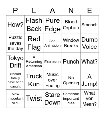 Father, I want to leave the Bingo Card