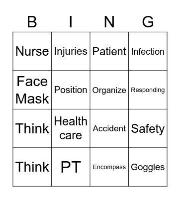 Make The Right Move! Bingo Card
