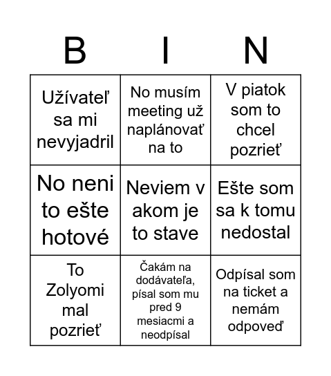 Berkula Bingo! Bingo Card