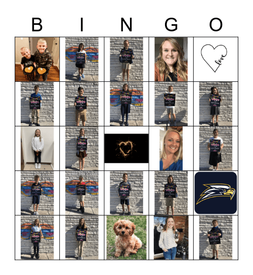 Valentine's BINGO Card