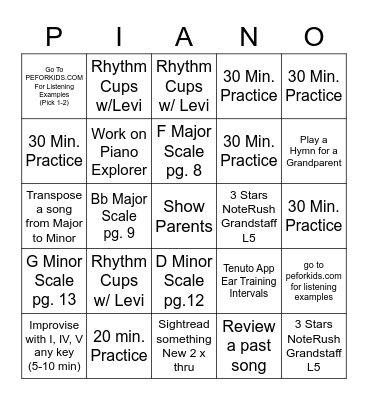 LUKE - ROUND 3 Bingo Card