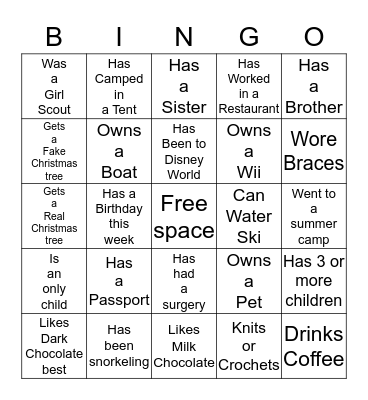 IPC Women's Retreat Bingo Card