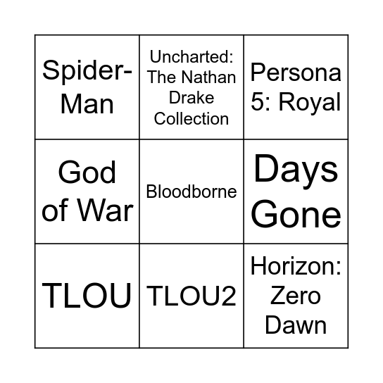 Легендарный слив экзклюзивов Bingo Card