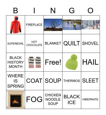 FEBRUARY BUMBLEBEES Bingo Card