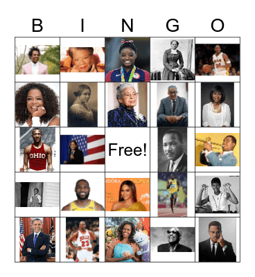 BLACK HISTORY Bingo Card