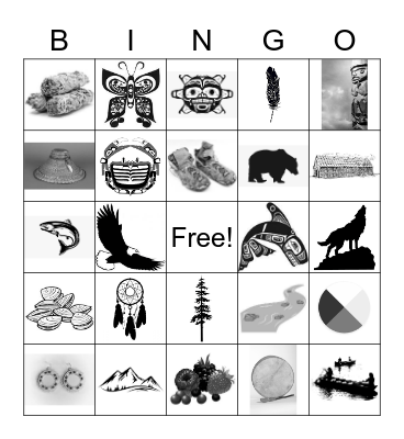 Culture BINGO Card