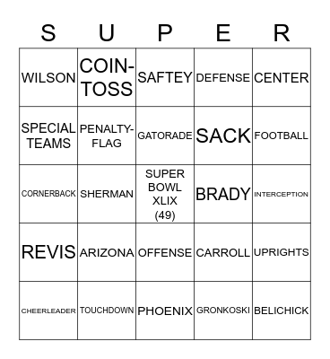 Prestonwood Kidz Bingo Card