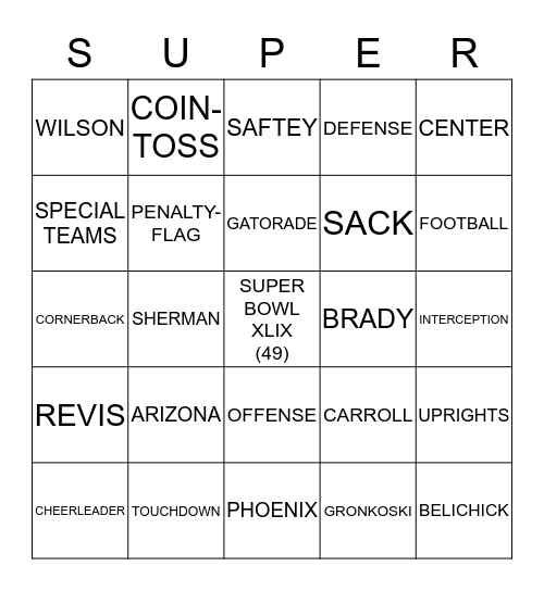 Prestonwood Kidz Bingo Card