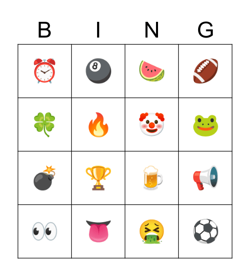 HOA BING Bingo Card