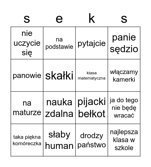 Bingo Ic Bingo Card