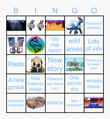 Pokemon Day Announcement Bingo Card