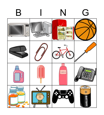 Multi-syllabic words Bingo Card