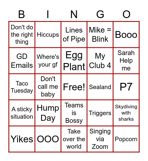 If you know, you know Bingo Card