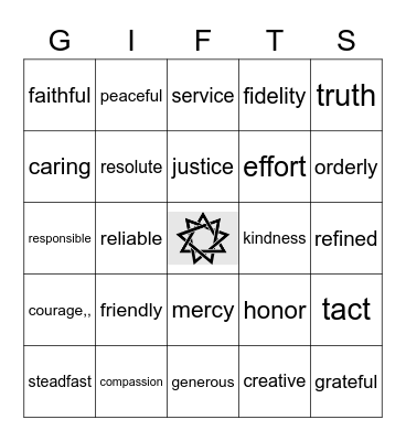 Happy Ayyam-i-Ha! Bingo Card