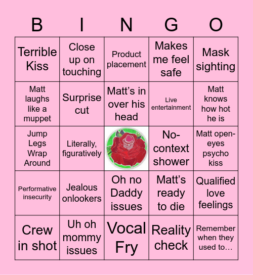 MANMEAT Bingo Card