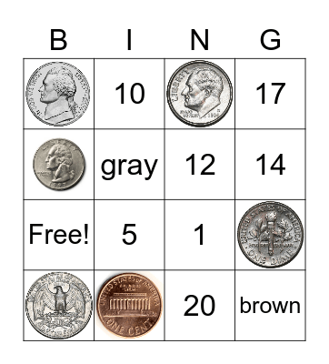 Money, Money, Money Bingo Card