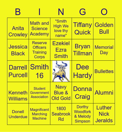 EES Bingo Card