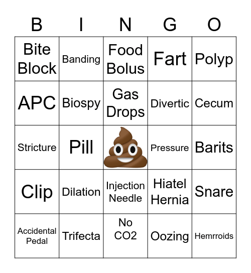 GI BINGO Card