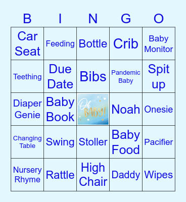 ES Pharma Baby Bingo Card