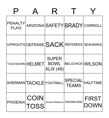 Prestonwood Kidz Bingo Card