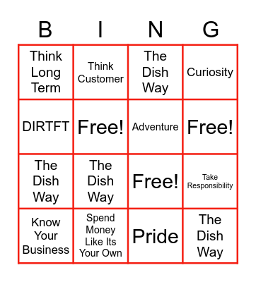CPAW Bingo Card