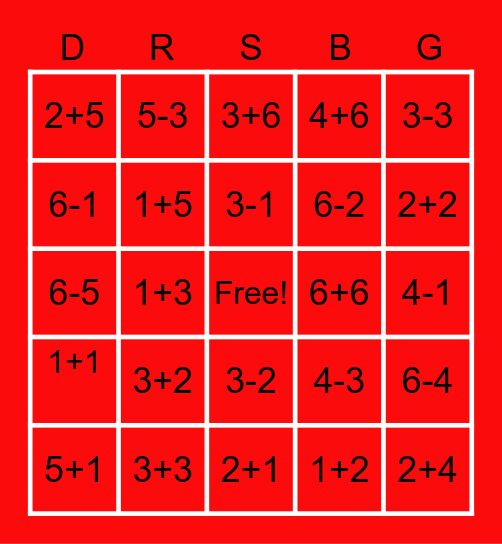 bingo with dr suess Bingo Card