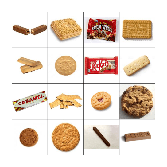 Biscuit Bingo Card