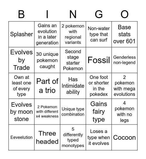 Ruby Randomizer Bingo Card