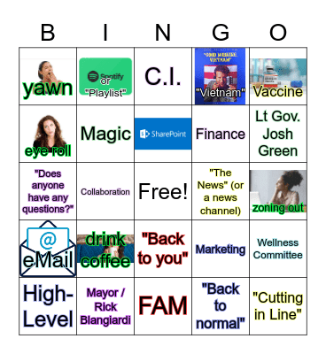 AllStaff Bingo Card