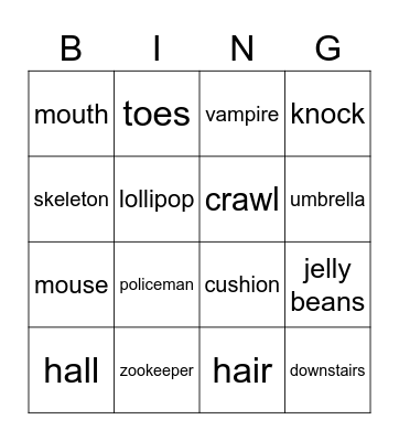 SDK Bingo Card