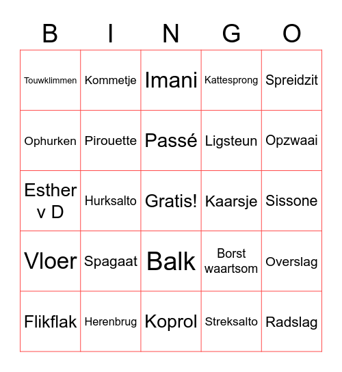 City Bingo! Bingo Card