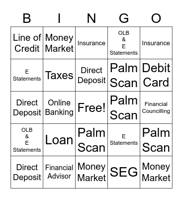 Lucky Referral Bingo Card