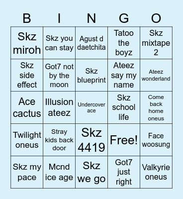 @manalama_ Bingo Card