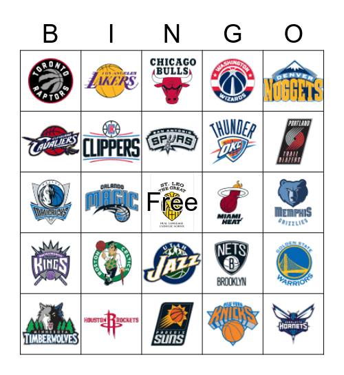 Basketball Bingo Card