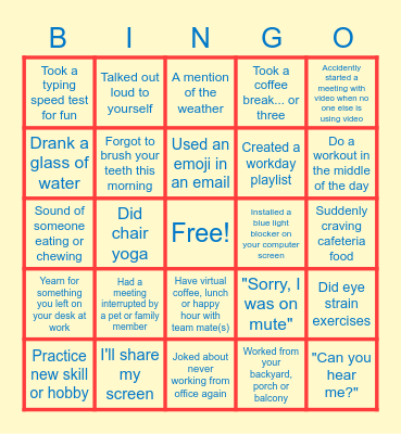 DGS VAL US Bingo Card