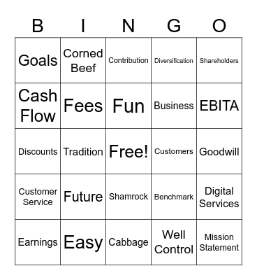 RelyOn Nutec Town Hall 3/4/21 Bingo Card