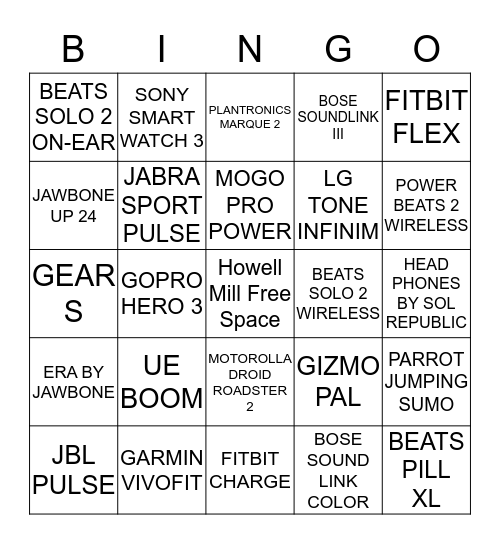 007 Bingo Card