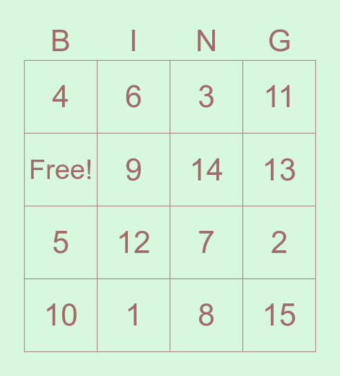 Donate in COVID Bingo Card