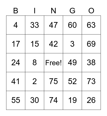 CSD 218 :) Bingo Card