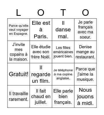 ?  ?  ?  ?  ?  ? Bingo Card