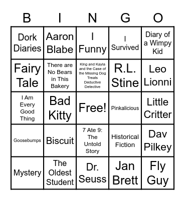 BOOK Bingo Card