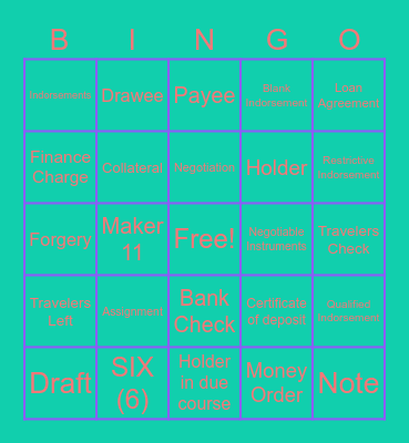 WALE' ADEROJU Bingo Card