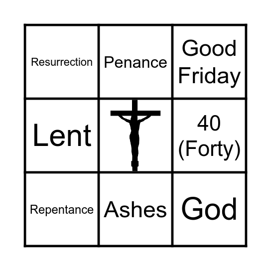 FAITH BINGO Card