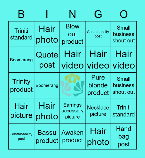 Triniti Bingo Card
